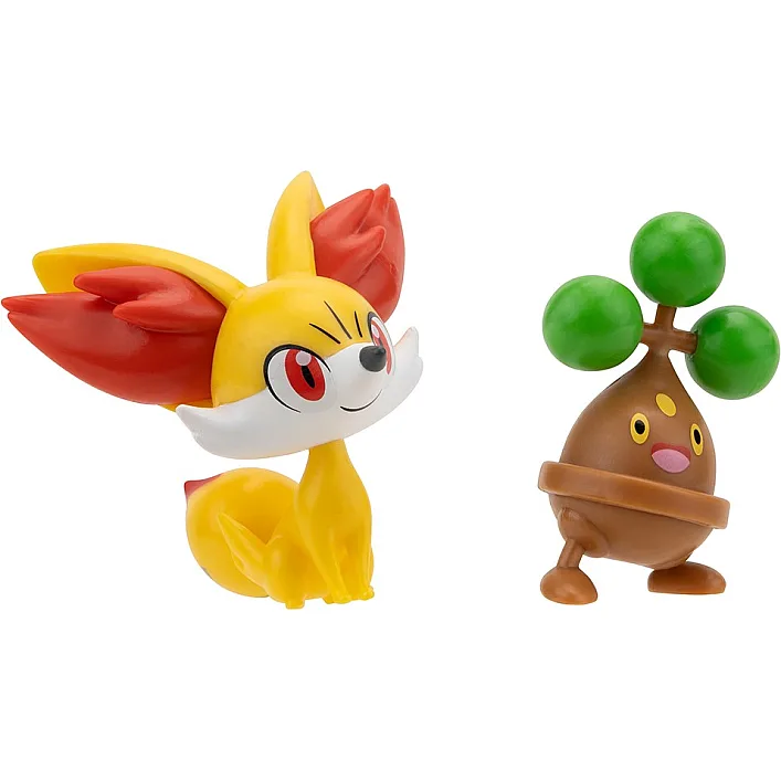 Набор игровых фигурок Pokemon W16 - Феннекин и Бонслай