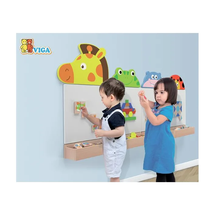 Магнитный танграм для досок Viga Toys 35 эл. (50643FSC)