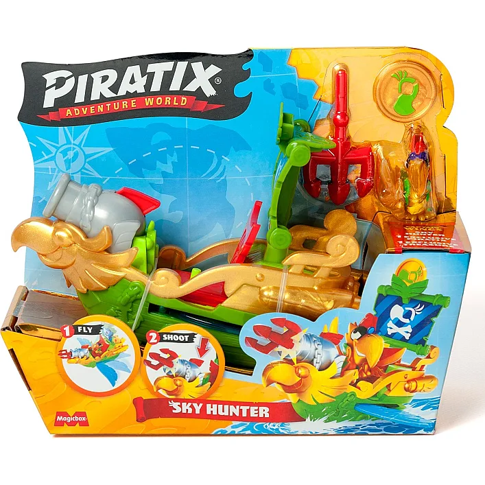 Игровой набор Piratix S - Пиратский корабль Небесный охотник