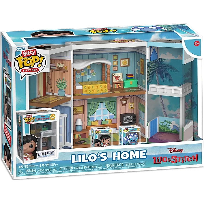 Ігровий набір BITTY POP! Boxes серії "Ліло і Стіч" - БУДИНОЧОК ЛІЛО