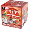 Конструктор "Block&Steps: Пожарная команда" + ходилка и мемори игра 3в1, 74дет. QB300-001 qbee (Кон3931)