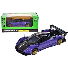 Машина металлическая АВТОПРОМ 68314 1:32 "Pagani Zonda Revolucion" батарейка, свет, звук, откр.двери, короб.18*9*8 см (Маш6496)