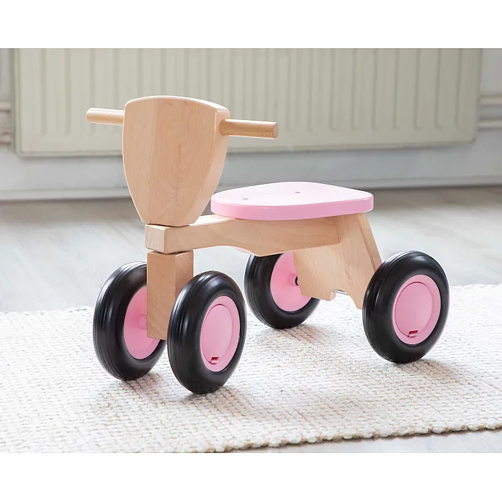Велосипед-балансир, розовый, New Classic Toys (1422)