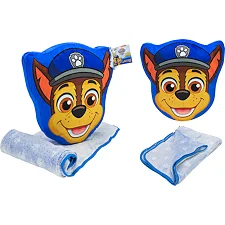 Мягкая подушка с пледом Paw Patrol KH70/001L р. 38*41*7см плед, р.118*80см (Мяк5638)
