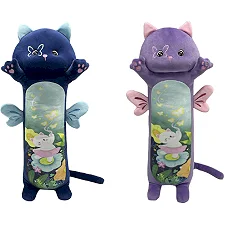 Мягкая игрушка HKF2202 кот батон 2 цвета 80 см (Мяк4845)