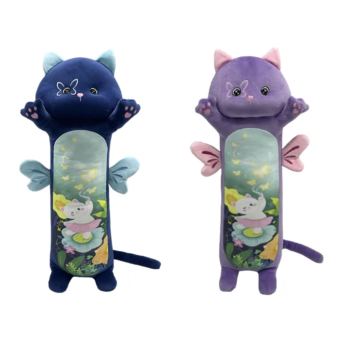 Мягкая игрушка HKF2202 кот батон 2 цвета 80 см (Мяк4845)
