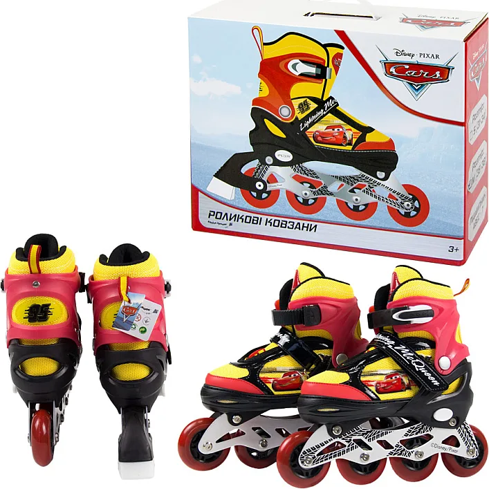 Детские ролики RL2118 (RL7T) Cars, размер M (35-38)