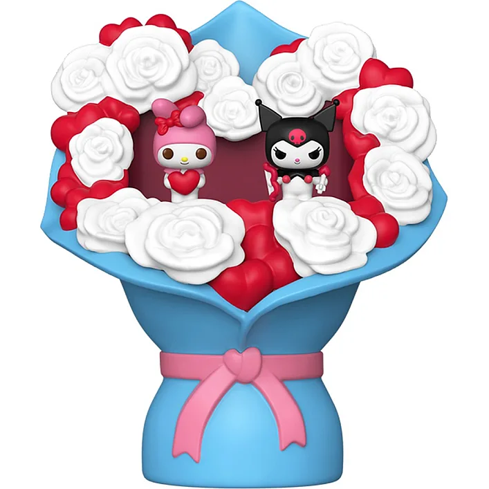 Набір ігрових фігурок BITTY POP! Bouquet серії "Sanrio" - МАЙ МЕЛОДІ ТА КУРОМІ