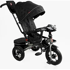 Велосипед 6088 F – 695-12 Best Trike (1) ПОВОРОТНОЕ СИДЕНИЕ, СЛОЖНОЕ КЕРМО, ФАРА МУЗЫКАЛЬНАЯ С USB,Bluetooth НАДУВНЫЕ КОЛЕСА, ПУЛЬТ ВКЛЮЧЕНИЯ СВЕТА И ЗВУКА