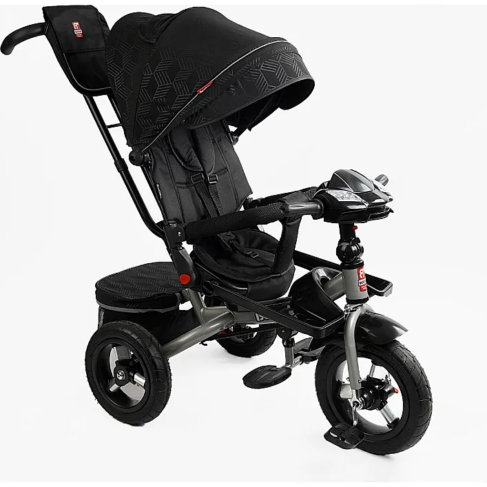 Велосипед 6088 F – 695-12 Best Trike (1) ПОВОРОТНОЕ СИДЕНИЕ, СЛОЖНОЕ КЕРМО, ФАРА МУЗЫКАЛЬНАЯ С USB,Bluetooth НАДУВНЫЕ КОЛЕСА, ПУЛЬТ ВКЛЮЧЕНИЯ СВЕТА И ЗВУКА