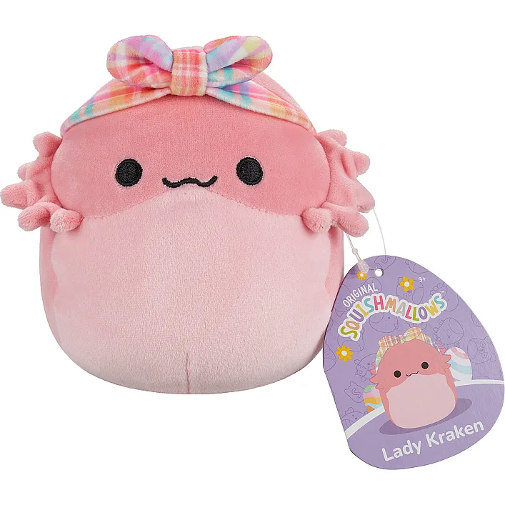 М'яка іграшка SQUISHMALLOWS - КОРАЛОВИЙ ДРАКОН (13 cm)