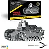 Коллекционная модель-конструктор Metal Time Nimble Fighter Танк Renault FT-17 механический (MT010)