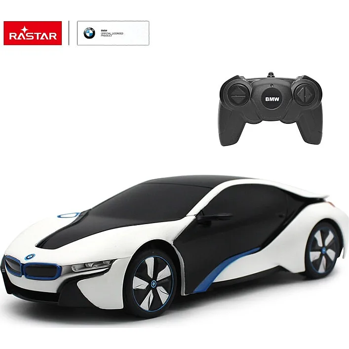 Игрушечная автомодель на радиоуправлении BMW I8 1:24, Rastar (20239)