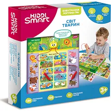 Электронная логическая игра Kiddi Smart – Викторина Мир животных S2