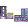 Конструктор "Block&Steps: Полицейский патруль" + ходилка и мемори игра 3в1, 94дет. QB300-002 qbee (Кон3932)