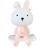 Ночник детский «Зайчик на скейте» MGZ-1407(Pink) питание от USB