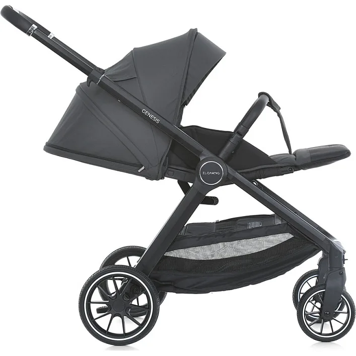 Коляска дитяча універсальна 2 в 1 GENESIS ME 1126 Asphalt Gray