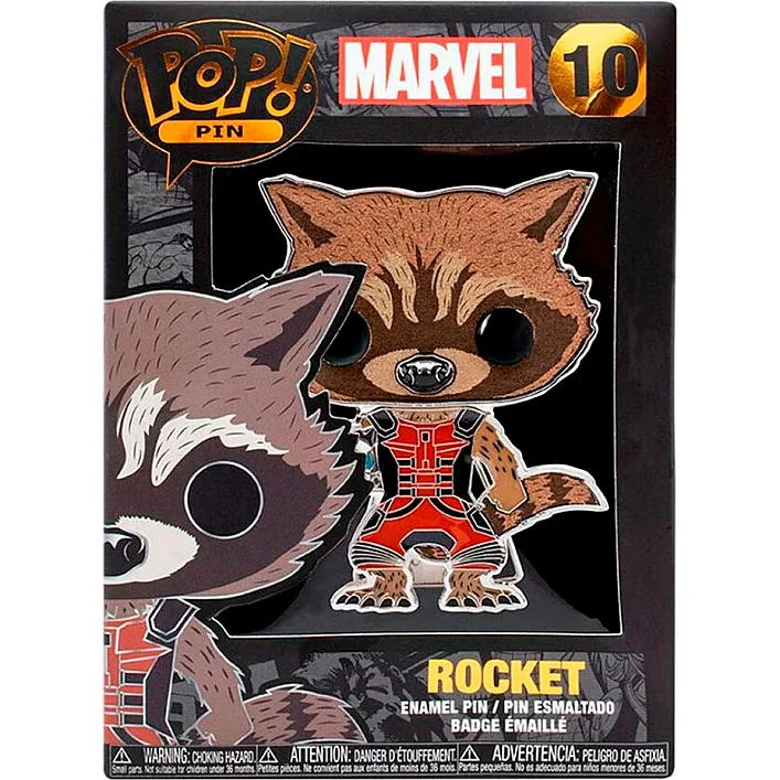 Пин Funko Pop серии «Marvel» – Енот Ракета