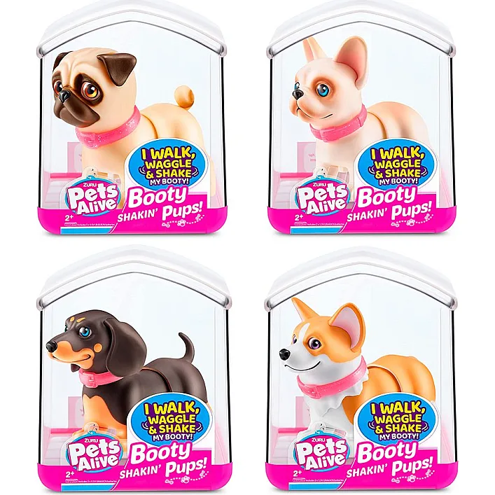 Интерактивная игрушка PETS ALIVE - ИГРАТЕЛЬНАЯ ЩЕНКА 9530SQ1 (Зви1145)