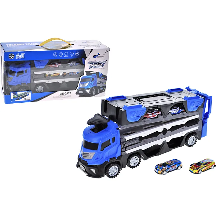 Автовоз инерционный с машинками в коробке 827 (Маш6796)