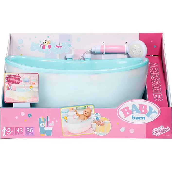 Автоматическая ванночка для куклы Baby Born – Легкое купание