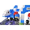 Конструктор "Block&Steps: Полицейский патруль" + ходилка и мемори игра 3в1, 94дет. QB300-002 qbee (Кон3932)