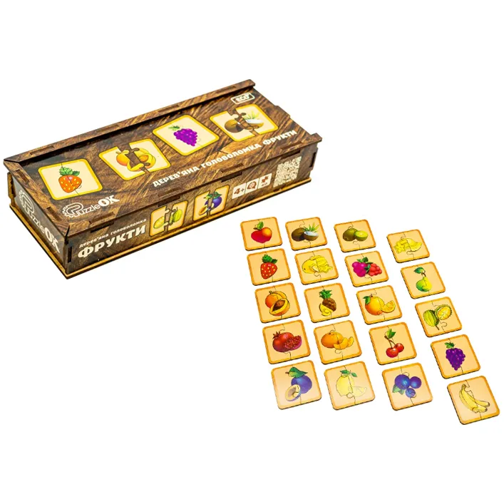 Деревянная головоломка "Фрукты" Puz-36359 PuzzleOk (Дер5996)