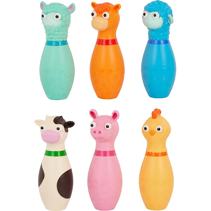 Игровой набор для боулинга - ВЕСЕЛАЯ ФЕРМА BT1802Z (Рез6648)