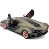 Автомодель - LAMBORGHINI SIÁN FKP 37 (асорті зелений металік, червоний металік, 1:24)