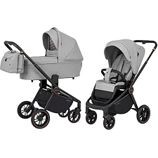 Коляска універсальна CRL-8510 "Epica" 2in1 Silver Grey CARRELLO (Вел1085)