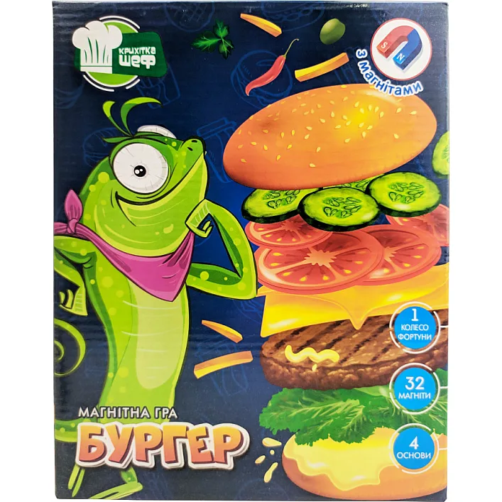 Настольная магнитная игра "Бургер" VT2310-06 VladiToys (Нас9623)
