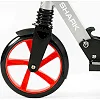 Самокат двухколесный "Best Scooter" SH-25048 (4) "SHARK", с ручным тормозом, зажим руля, колеса PU - 20 см, 1 амортизатор, в коробке