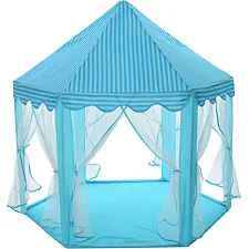 Детская палатка "Пирамида" Bambi M 6113 140х140х135 см Синий