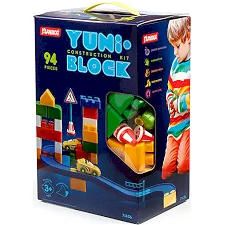 Конструктор "YUNI-BLOK" в коробке 94 деталей 1436 Юника (Кон1436)