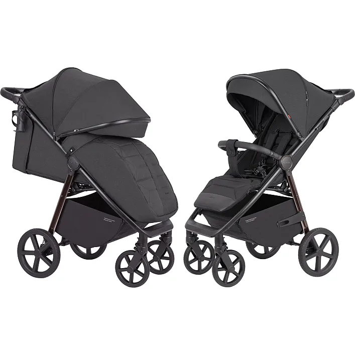 Дитяча коляска прогулянкова CARRELLO Bravo (CRL-5515 Storm Grey 2024 NF) складна