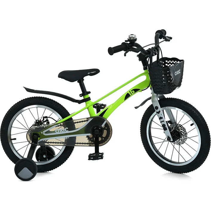 Велосипед детский OXIC MB 16OXIC NEON GREEN, колеса 16 дюймов
