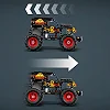 Конструктор LEGO Technic Monster Jam™ Grave Digger™ Вогонь і лід 263 Деталі (42219)