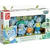Деревянный набор Hape Семья слоников (E3527)