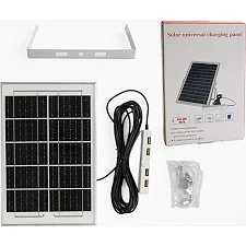 Зарядная станция С 68426(33) солнечная панель, 4 USB выхода, 600-800 mA/h, коробке