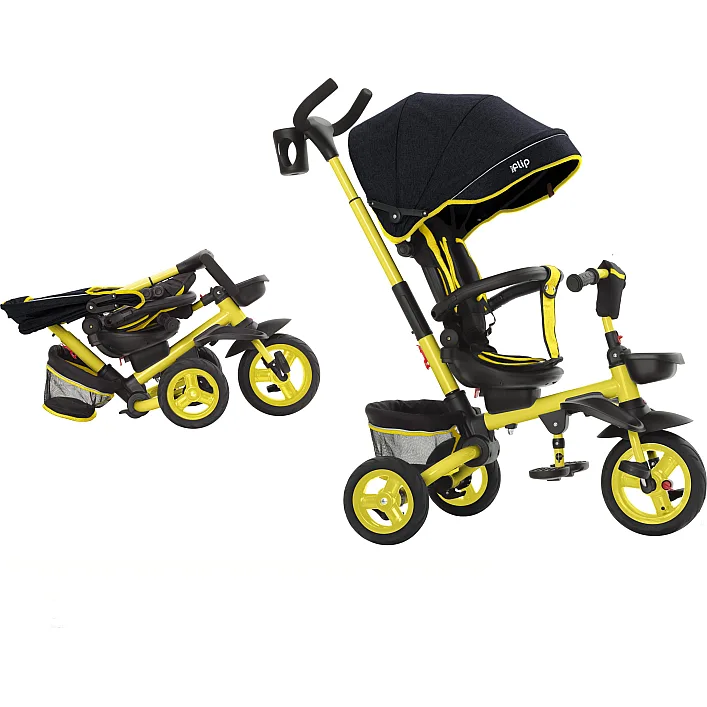Велосипед трехколесный TILLY FLIP (T-390/1 Желтый)