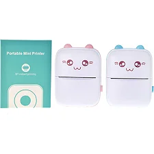 Портативный мини принтер, в коробке, 2цвета 9*12*4,6см C9/SK52-4 (Нас9119)