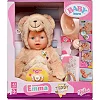 Лялька BABY BORN – ЕММА У КОСТЮМІ ВЕДМЕДИКА (43 cm, з аксесуарами)