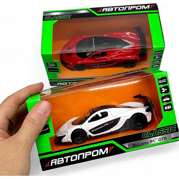 Машинка металева "АВТОПРОМ. Mclaren" (БІЛА)