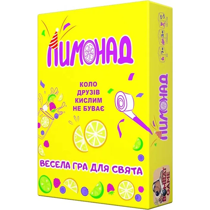 Настольная игра Лимонад LMND для всей семьи