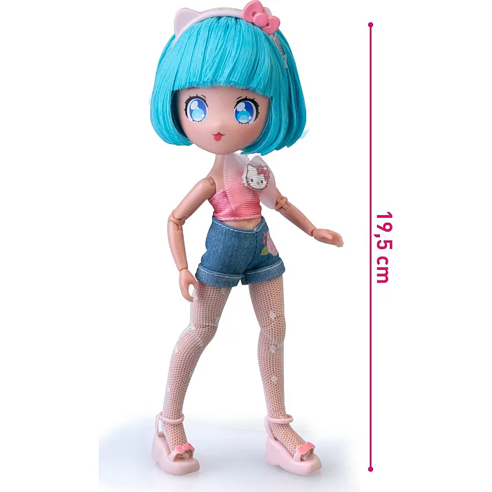 Игровой набор 4SF Manga Dolls серии Hello Kitty – Красотка Пинк на скутере