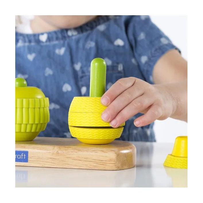 Пирамидка Guidecraft Manipulatives Фрукты (G6732)