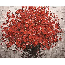 Картина за номерами "Пелюстковий вибух" 40x50 см