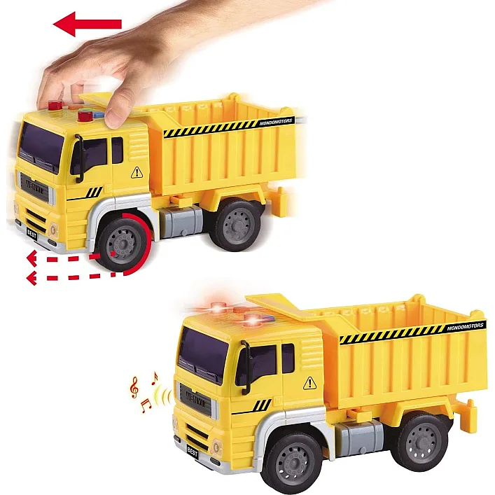 Вантажівка Friction Truck, Mondo, 20 см, асортимент, 1 шт., арт. 51174