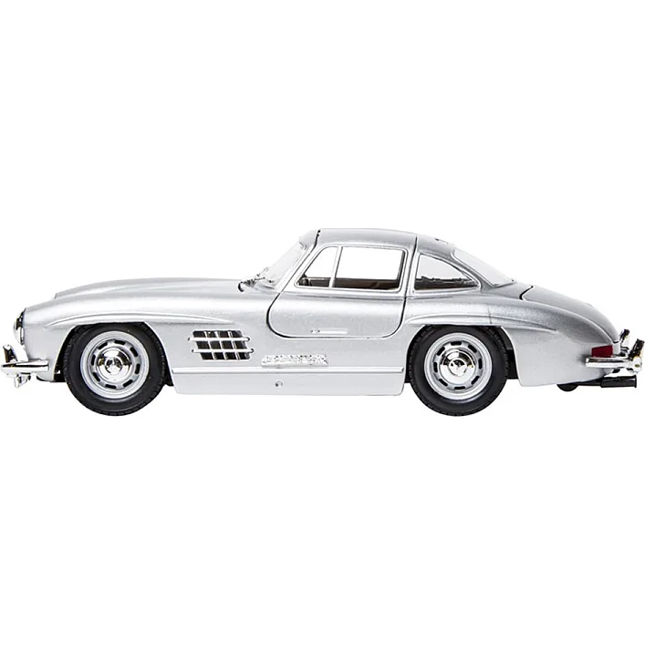 Автомодель - MERCEDES-BENZ 300 SL (1954) (асорті червоний, сріблястий, 1:24)