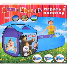Палатка с переходом по мотивам мультфильма в коробке 995-7090B р.167*90*70см (Рез3245)